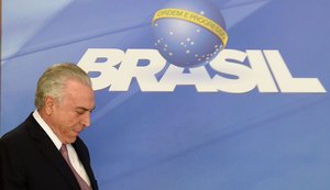 Temer é notificado pela Câmara sobre denúncia por corrupção passiva