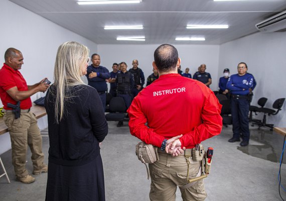 Guardas Municipais recebem treinamento operacional