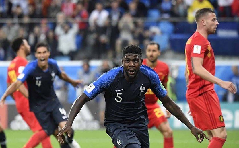Com gol de Umtiti, França adia sonho belga e volta à final após 12 anos