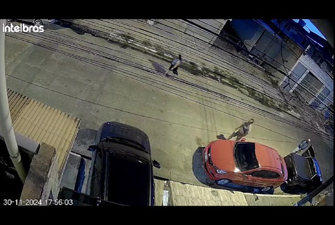 Polícia Civil tenta identificar homem que roubou carro no bairro do Canaã