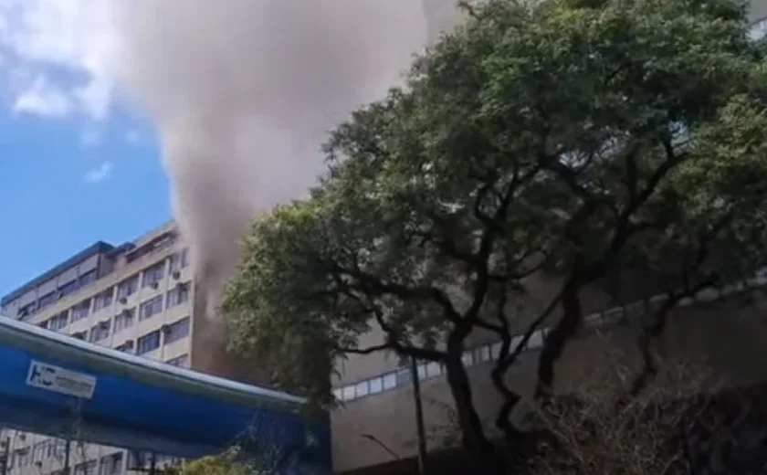 Incêndio atinge prédio do Instituto do Coração em São Paulo
