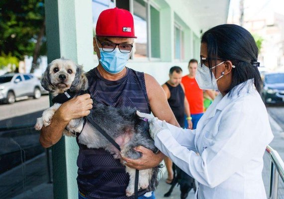 SMS realiza vacinação antirrábica em bairros do Litoral Norte neste fim de semana