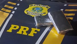 Grávida de oito meses é detida com 2 quilos de cocaína em ônibus a caminho de Maceió