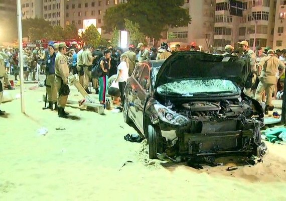 Vítimas do atropelamento em Copacabana ainda estão internadas