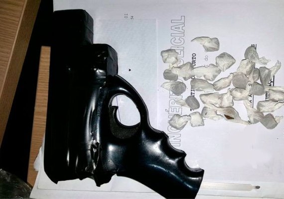 Polícia Civil prende suspeito de tráfico de drogas na Barra de São Miguel