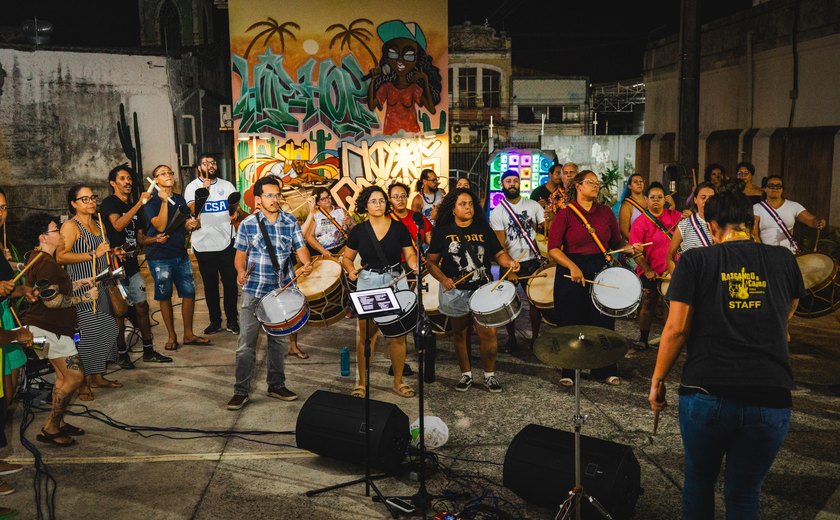 Coletivo Rock Maracatu realiza ensaio aberto na segunda-feira (20) no Teatro Deodoro