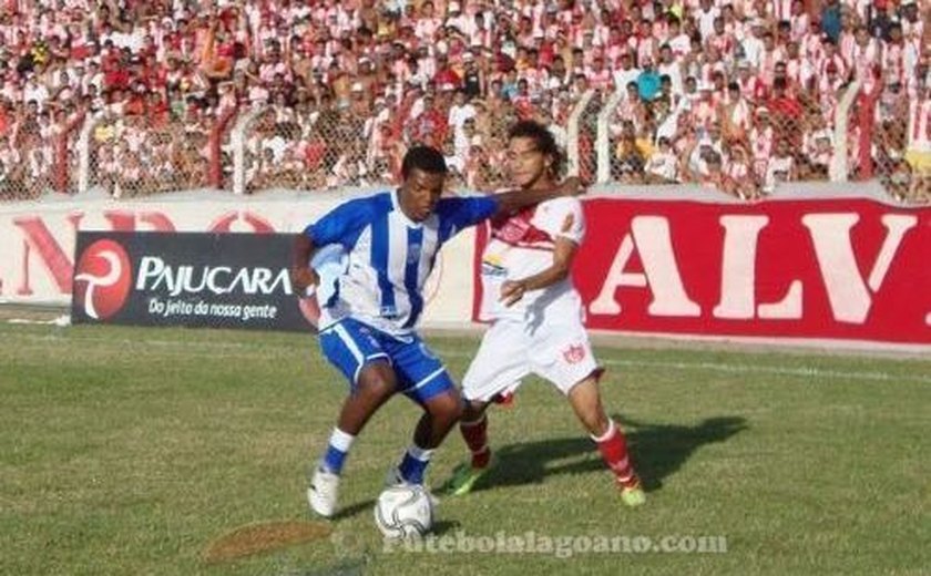 Dois jogos da 9ª rodada do Campeonato Alagoano sofrem alteração