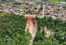Defesa Civil de Maceió recomenda medidas urgentes para conter avanço de voçoroca em Rio Largo