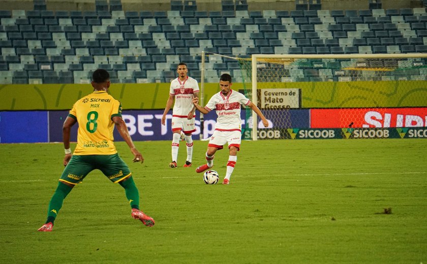 CRB perde para o Cuiabá na Arena Pantanal e cai para o 11º lugar da Série B