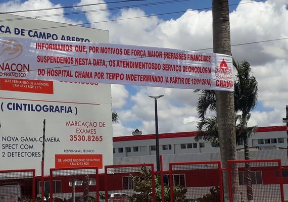 Hospital Chama de Arapiraca volta suspender tratamento a pacientes com câncer