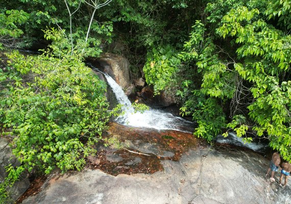 Cachoeira da Cascata, em Murici, é pura abundância da Mata Atlântica
