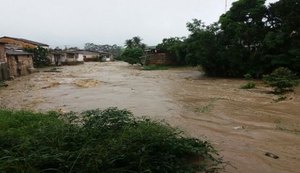 Rios Mundaú e Jacuípe apresentam elevação em seus níveis por conta das chuvas