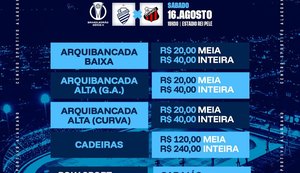 CSA baixa preço de ingressos e inicia vendas para encarar o Ituano