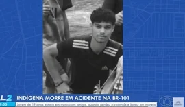 Jovem indígena morre e outro fica ferido em acidente de moto na BR-101, em Joaquim Gomes