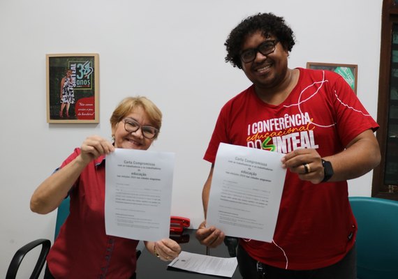 Sinteal lança carta-compromisso com educação para candidatos às prefeituras e Câmaras municipais
