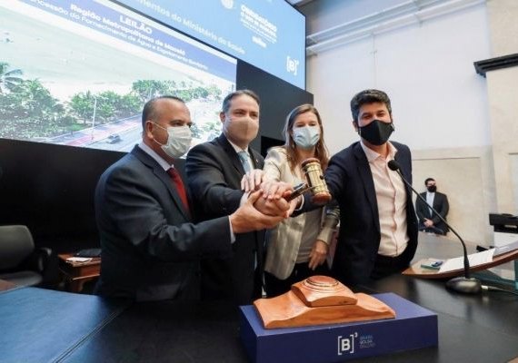 Saneamento da grande Maceió é concedido por mais de R$ 2 bilhões