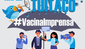 #VacinaImprensa: tuitaço pela vacinação dos profissionais de imprensa ocorre sexta (21)