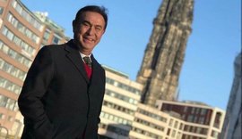 Amaury Jr. chegou a passar mal durante almoço de negócios na mansão do dono da Rede TV!