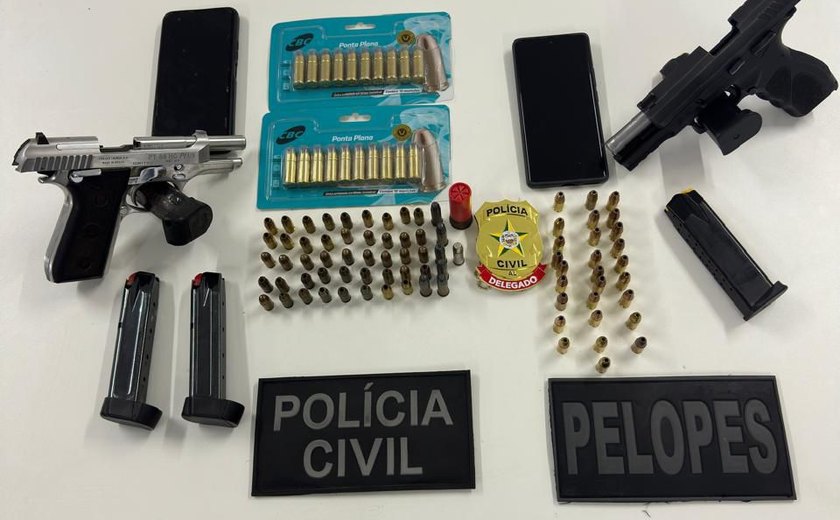 Polícia prende dois suspeitos de tentativa de homicídio em operação conjunta em Santana do Ipanema