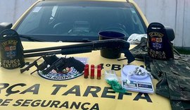 Três são presos após troca de tiros com a polícia em Rio Largo