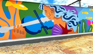 Subestações ganham murais e viram arte urbana em Maceió