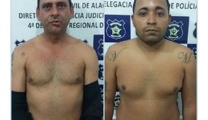 Suspeitos de estelionato são presos no município de Craíbas, no Agreste