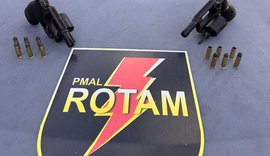 Ação integrada apreende armas de fogo com suspeito de homicídio em Maragogi