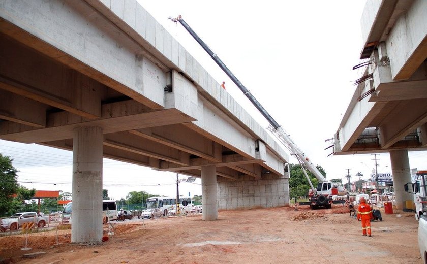 Ministro diz que obra do Viaduto da PRF será concluída até o final deste ano