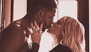 Khloé Kardashian perdoa traição do namorado após dar a luz