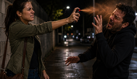 Spray de pimenta e Krav Maga na defesa pessoal feminina