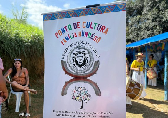 Família Hùndésô inaugura Ponto de Cultura na zona rural de Joaquim Gomes