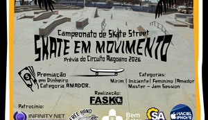 FASK realiza prévia do Circuito do Alagoano de Skate