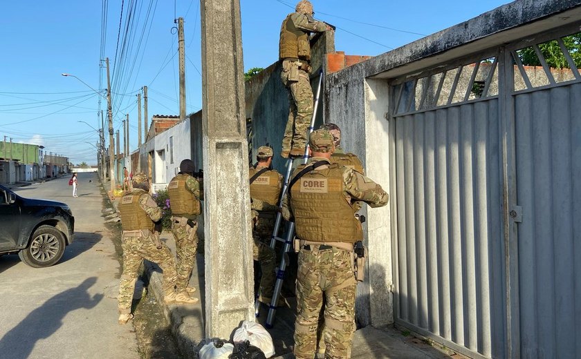 Operação cumpre mandados de busca e apreensão contra organizações criminosas