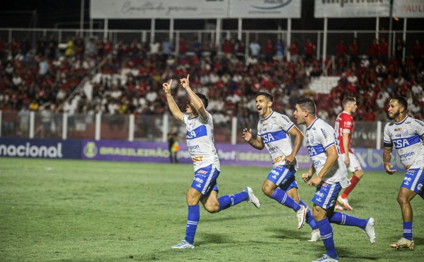 CSA conquista primeira vitória fora de casa na Série B