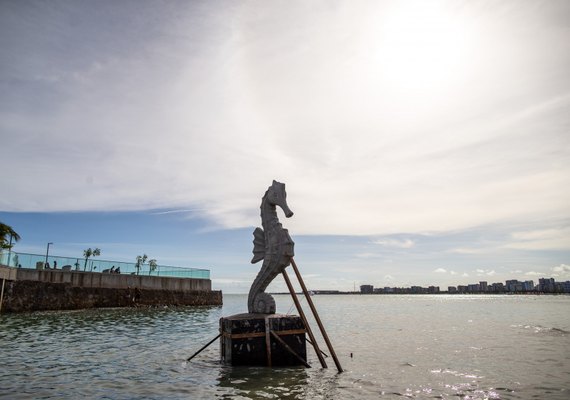 Cavalo-marinho símbolo do Alagoinha volta à Ponta Verde para resgatar história do local