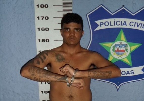 Jovem de 20 anos é preso em flagrante por roubo em Maceió