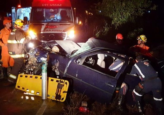 Grave colisão deixa quatro mortos e cinco feridos no Agreste