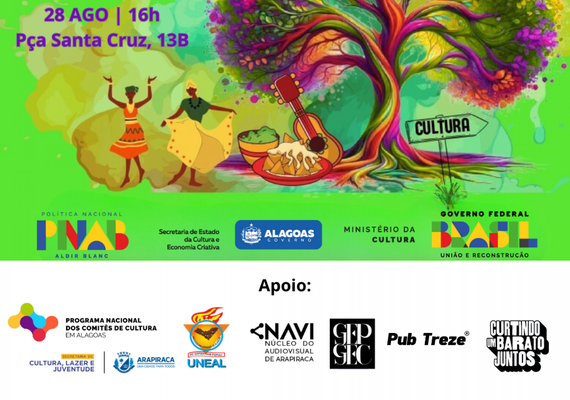 Inscrições abertas para o 1° Festival de Arte LGBTQIA+ de Arapiraca