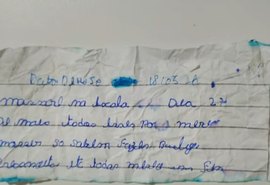 Escola de Coruripe denuncia bilhetes com ameaças de ataque e símbolos nazistas