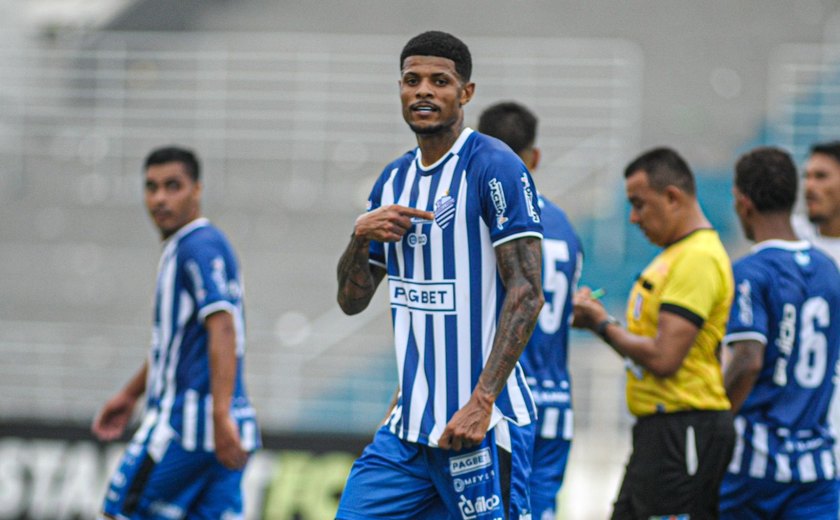 Com gols de Tiago Marques, CSA derrota Cruzeiro de Arapiraca e assume liderança de grupo
