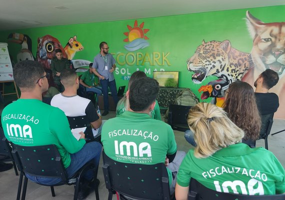 Técnicos do IMA recebem treinamento para manejo de animais silvestres