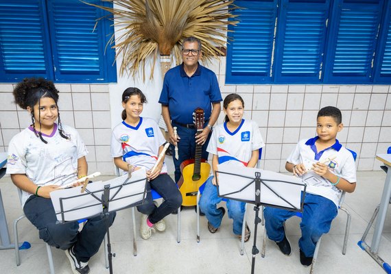 Música que transforma: projeto musical impulsiona ensino na Escola Estadual Laura Dantas