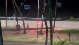 Vídeo: SSP identifica envolvidos em 'guerra de rojões' na orla da Ponta Verde