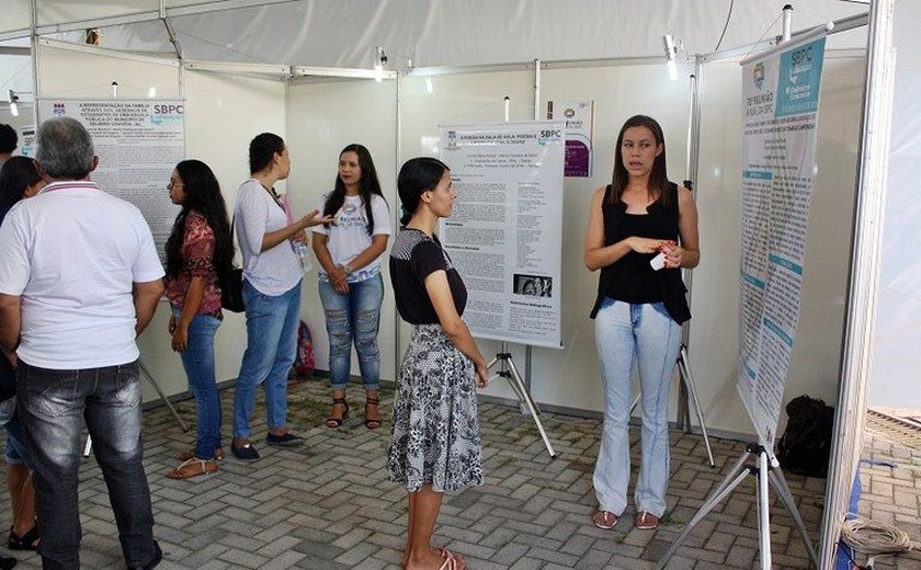 Sessão de pôsteres reuniu 25 trabalhos em Delmiro Gouveia
