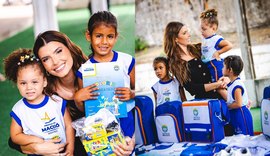 Primeira-dama Marina Candia anuncia distribuição de 70 mil kits escolares para alunos da rede municipal