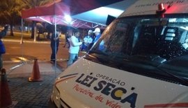 Condutor é encaminhado à delegacia por embriaguez ao volante