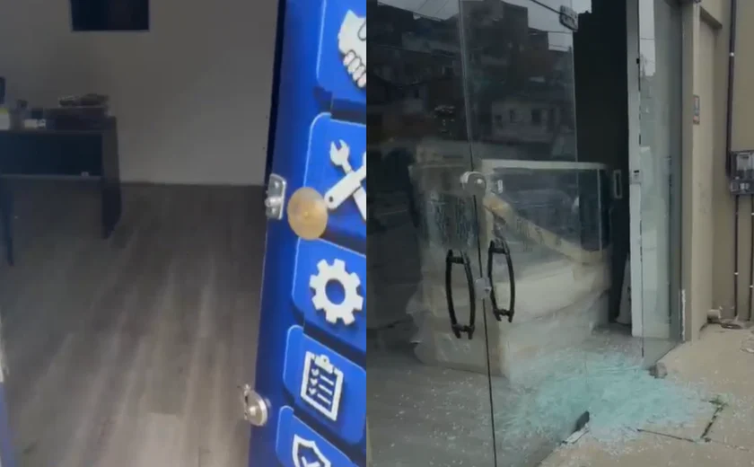 Loja de refrigeração é invadida e tem seis aparelhos de ar-condicionado furtados em Maceió