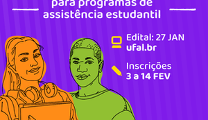 Atenção estudantes: Ufal abre inscrições para Cadastro Socioeconômico