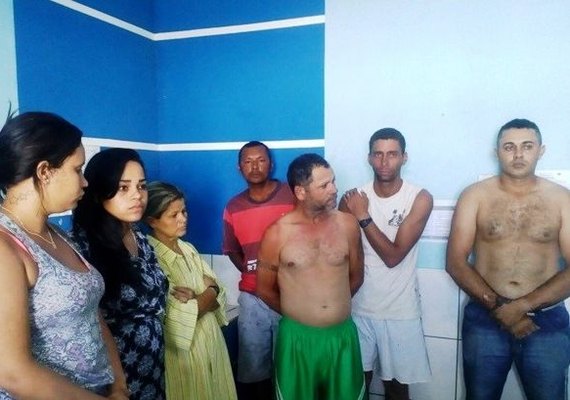 Operação em Delmiro Gouveia termina com sete detidos suspeitos de vários crimes