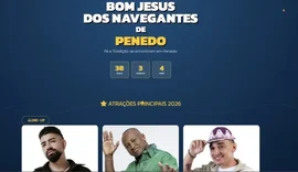 Prefeitura de Penedo lança site do Bom Jesus 2026 com sistema moderno de hospedagens integrado